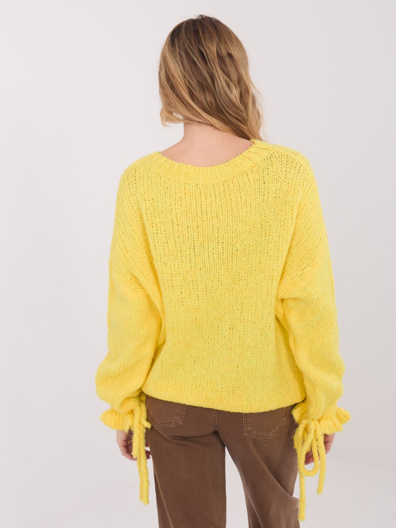 Sweter-MI-SW-1512.28-żółty